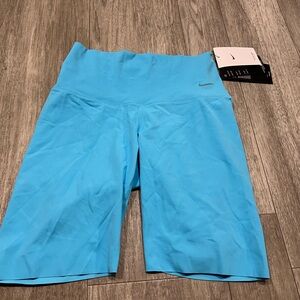 Nike Women's Vibrant Blue Bike Shorts